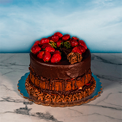 Chocolate con fresa
